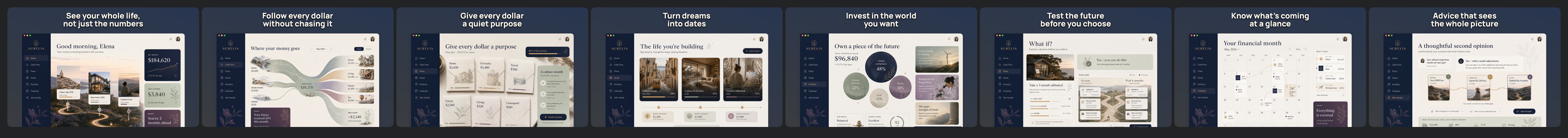 Aurelia macOS screenshot template